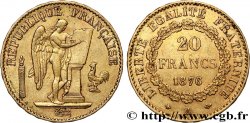 20 francs or Génie, IIIe République 1876 Paris F.533/4