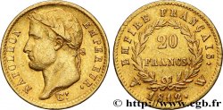 20 francs or Napoléon tête laurée, Empire français 1812 Lille F.516/29