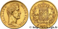 40 francs or Charles X, 2e type 1830 Paris F.544/5