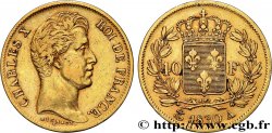 40 francs or Charles X, 2e type 1830 Paris F.544/5