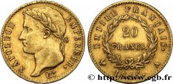 20 francs or Napoléon tête laurée, Cent-Jours 1815 Paris F.516A/1