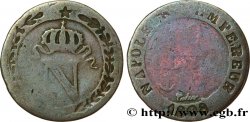 Faux de 10 cent. à l N couronnée 1808 Nantes F.130/8 var.