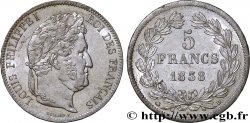 5 francs IIe type Domard 1838 Lyon F.324/71 SUP55