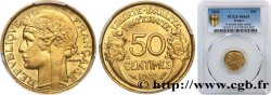 50 centimes Morlon, sans raisin ni fruit, 9 et 2 ouverts 1932 F.192/8