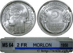 2 francs Morlon, aluminium 1950 F.269/16
