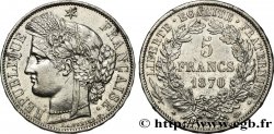 5 francs Cérès, avec légende 1870 Paris F.333/1