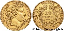 20 francs or Cérès 1850 Paris F.529/3