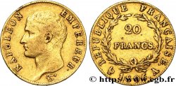 20 francs or Napoléon tête nue, Calendrier grégorien 1806 Paris F.513/1