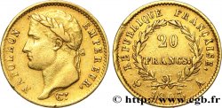 20 francs or Napoléon tête laurée, République française 1807 Paris F.515/1