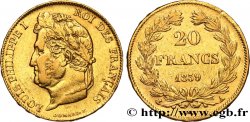 20 francs or Louis-Philippe, Domard 1839 Paris F.527/20