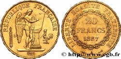20 francs or Génie, Troisième République 1887 Paris F.533/10
