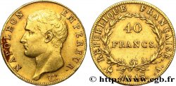 40 francs or Napoléon tête nue, Calendrier révolutionnaire 1805 Paris F.537/1