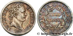 Demi-franc Napoléon Ier tête laurée, Empire français 1812 Paris F.178/35