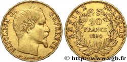 20 francs or Napoléon III, tête nue 1854 Paris F.531/2