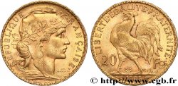 20 francs or Coq, Dieu protège la France 1905 Paris F.534/10