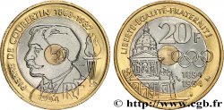 Essai de 20 francs Pierre de Coubertin 1994 Pessac F.405/1 FDC
