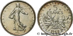 5 francs Semeuse, argent 1969 Paris F.340/13