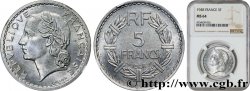 5 francs Lavrillier, aluminium, 9 fermé 1948 F.339/14