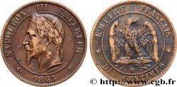 Dix Centimes Napoléon tête laurée 1865 Strasbourg F.134/15
