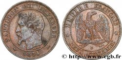 Deux centimes Napoléon III, tête nue 1854 Rouen F.107/10