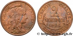 2 centimes Daniel-Dupuis 1904 Paris F.110/9