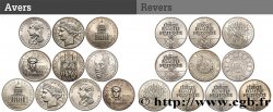Lot de 10 pièces de 100 francs commémoratives - - F.-/