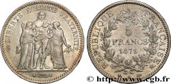 5 francs Hercule, petit A 1875 Paris F.334/15