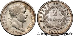 2 francs Napoléon Ier tête laurée, Empire français 1811 Bayonne F.255/31