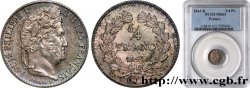 1/4 franc Louis-Philippe 1843 Bordeaux F.166/95 MS63 PCGS