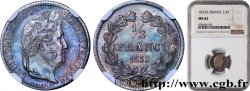 1/2 franc Louis-Philippe 1833 Paris F.182/29 MS64 NGC
