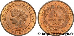 5 centimes Cérès 1889 Paris F.118/31