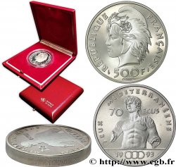 Piéfort Belle Épreuve 70 écus / 500 francs - Éphèbe d’Agde 1993 Paris F5.2103 1 var.