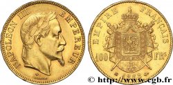 100 francs or Napoléon III, tête laurée 1868 Strasbourg F.551/11