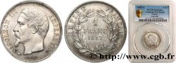 1 franc Napoléon III, tête nue 1857 Paris F.214/10