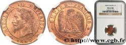 Un centime Napoléon III, tête laurée 1862 Bordeaux F.103/7