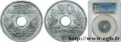 20 centimes État français, légère 1944 F.153A/2