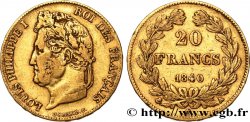 20 francs or Louis-Philippe, Domard 1840 Paris F.527/22