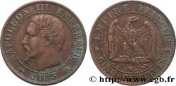 Cinq centimes Napoléon III, tête nue 1853 Bordeaux F.116/5