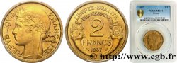 2 francs Morlon 1937  F.268/10 SPL64 PCGS