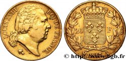 20 francs or Louis XVIII, tête nue 1817 Paris F.519/5