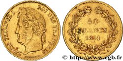40 francs or Louis-Philippe 1834 Paris F.546/6