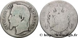 1 franc Napoléon III, tête laurée 1866 Paris F.215/1