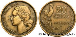 20 francs Georges Guiraud, 4 faucilles 1950 Beaumont-Le-Roger F.401/3