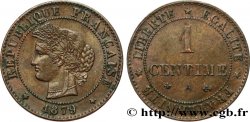 1 centime Cérès, ancre barrée 1879 Paris F.104/9