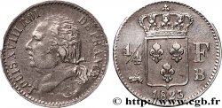 1/4 franc Louis XVIII 1823 Rouen F.163/25