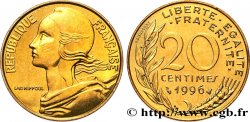 20 centimes Marianne, BU (Brillant Universel) 1996 Pessac F.156/40