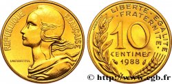 10 centimes Marianne, Brillant Universel 1988 Pessac F.144/28