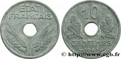 10 centimes État français, petit module 1943 F.142/2