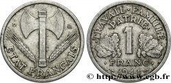 1 franc Francisque, légère 1944 Beaumont-Le-Roger F.223/6