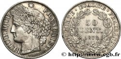 50 centimes Cérès, IIIe République 1872 Paris F.189/3